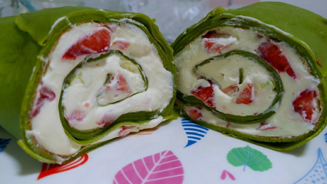 【抹茶毛巾卷】