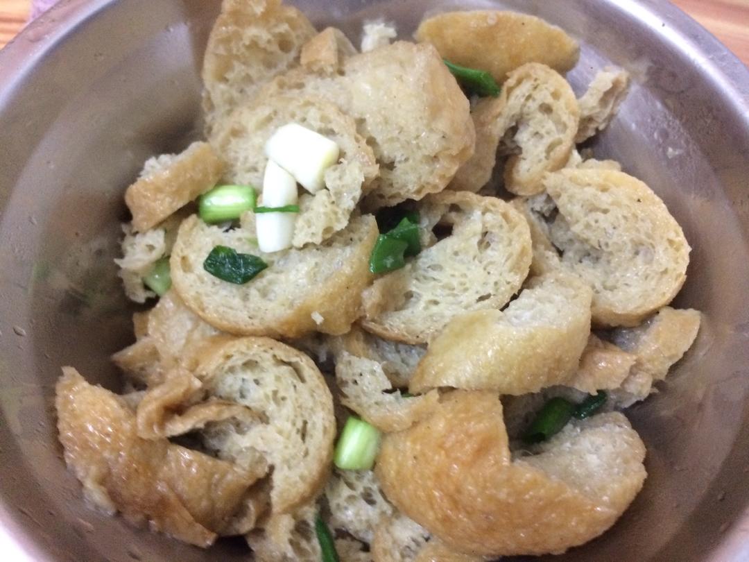 椒盐面筋的做法