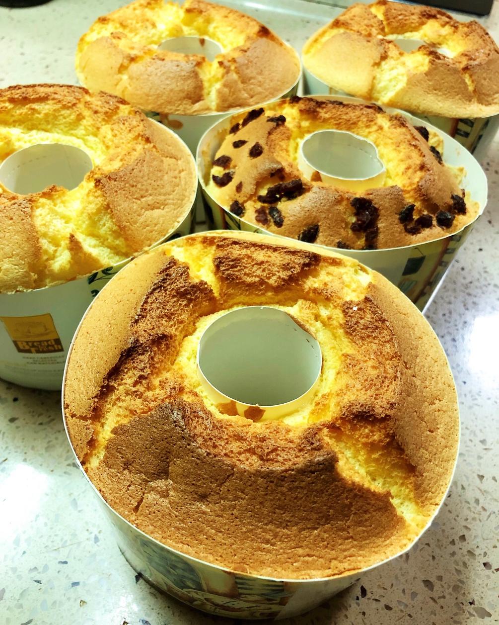 蔓越莓戚风蛋糕