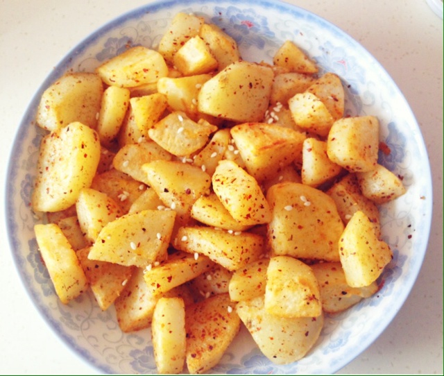 香辣小土豆块&香脆小土豆块