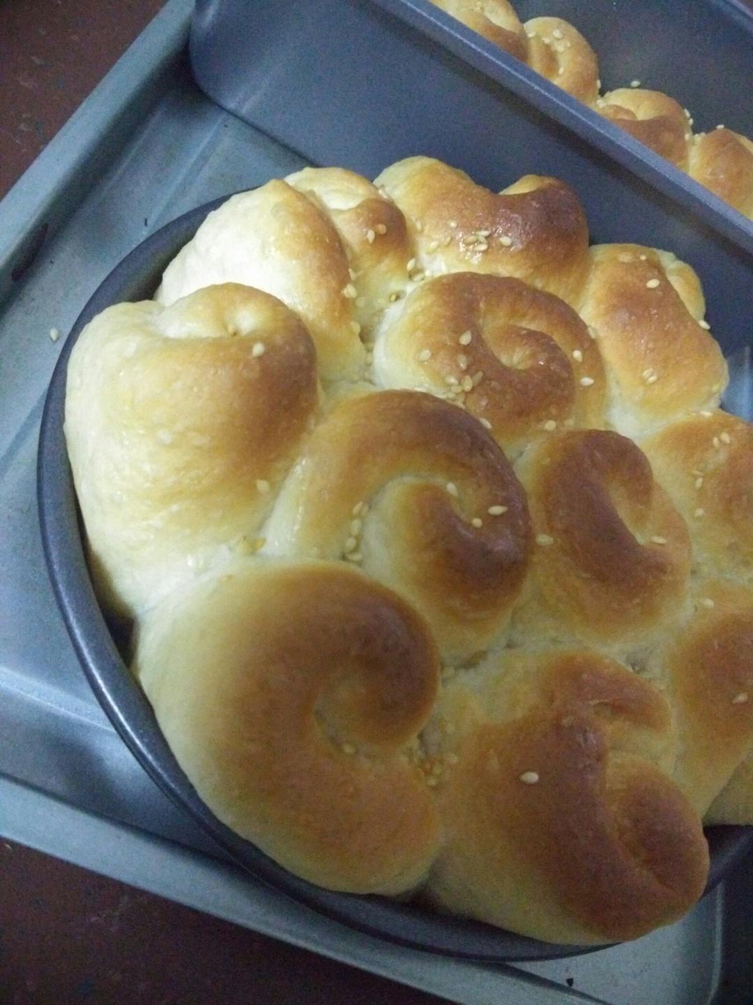 脆底蜂蜜小面包