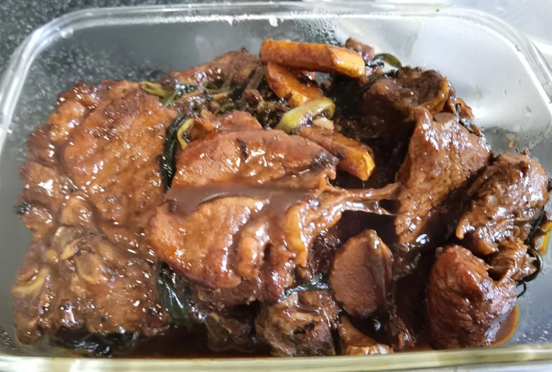 【葱烤大排】能把葱烤大排做入味的，真的不多了！