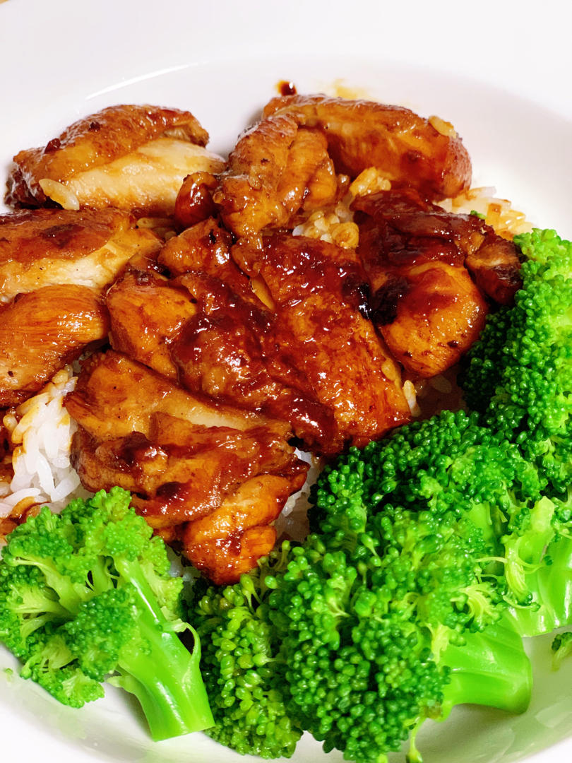 照烧鸡腿饭