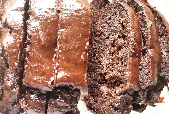 无油无糖巧克力布朗尼