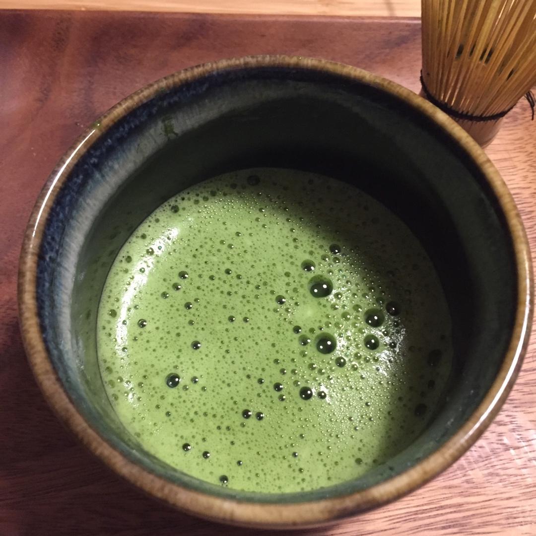 日式抹茶的原始喝法（打抹茶）