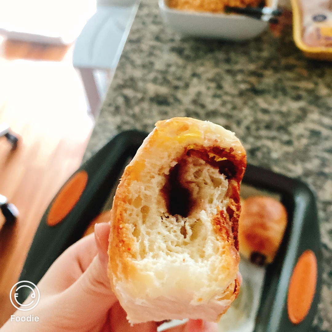 不用揉出膜的松软红豆面包