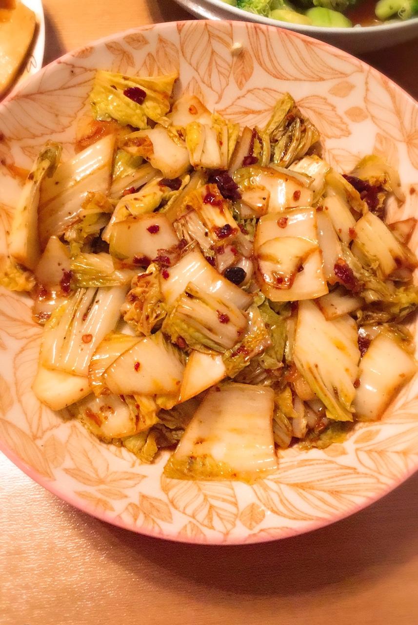 瑞做的辣炒白菜