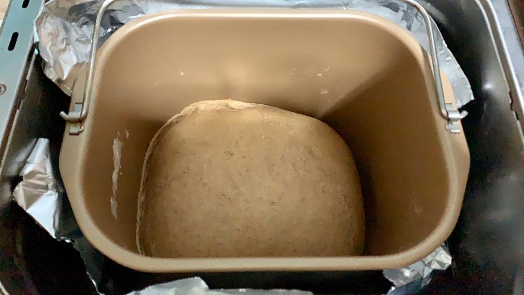 基础全麦吐司（面包机版）丨健康·烘焙