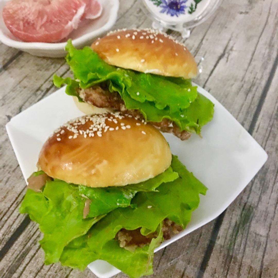汉堡（基础汉堡胚做法）