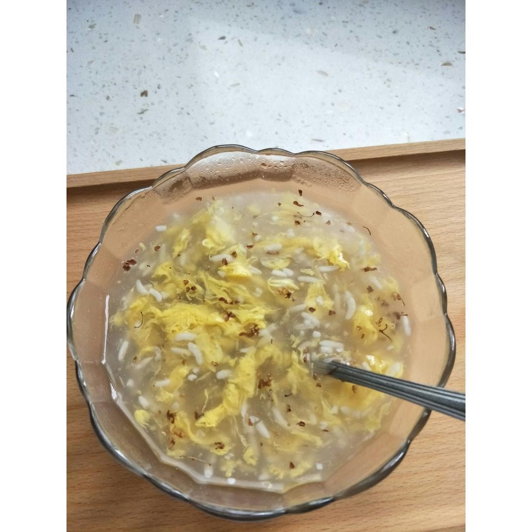 桂花酒酿圆子