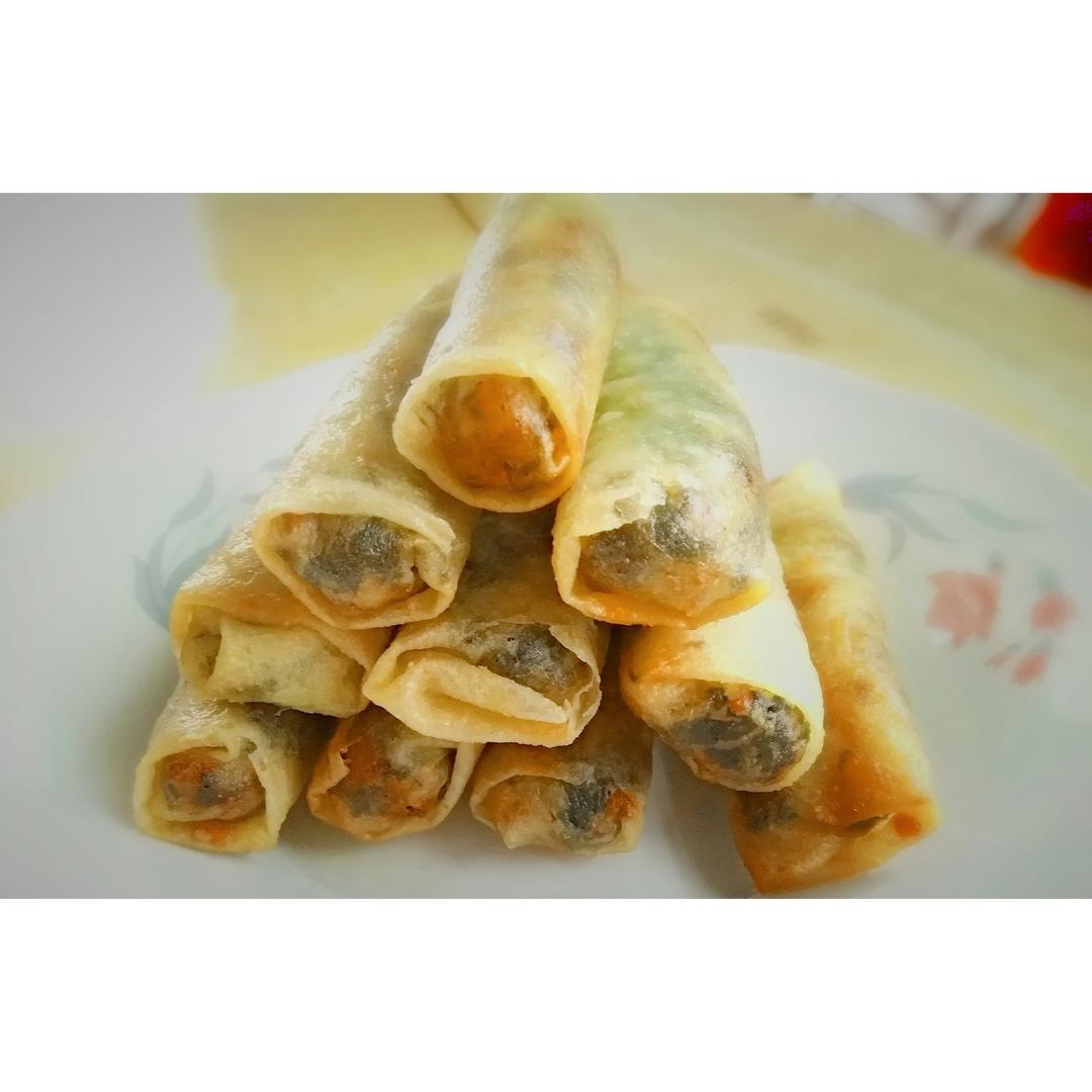 荠菜春卷