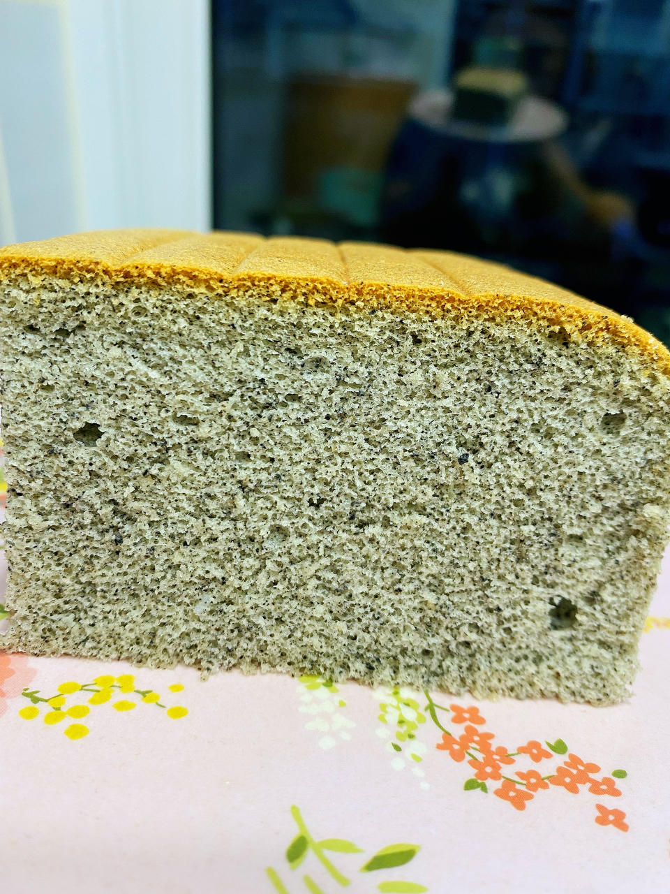 黑芝麻古早蛋糕