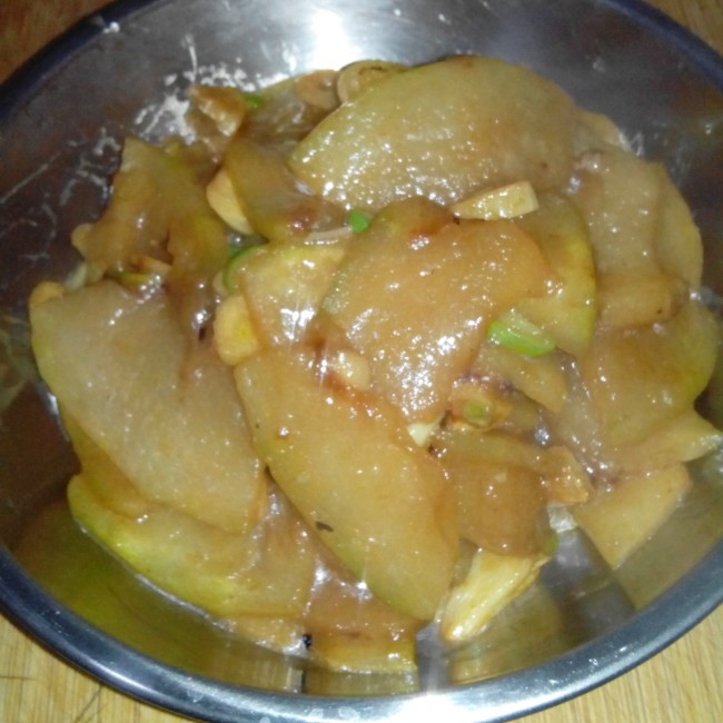 蚝油焖冬瓜