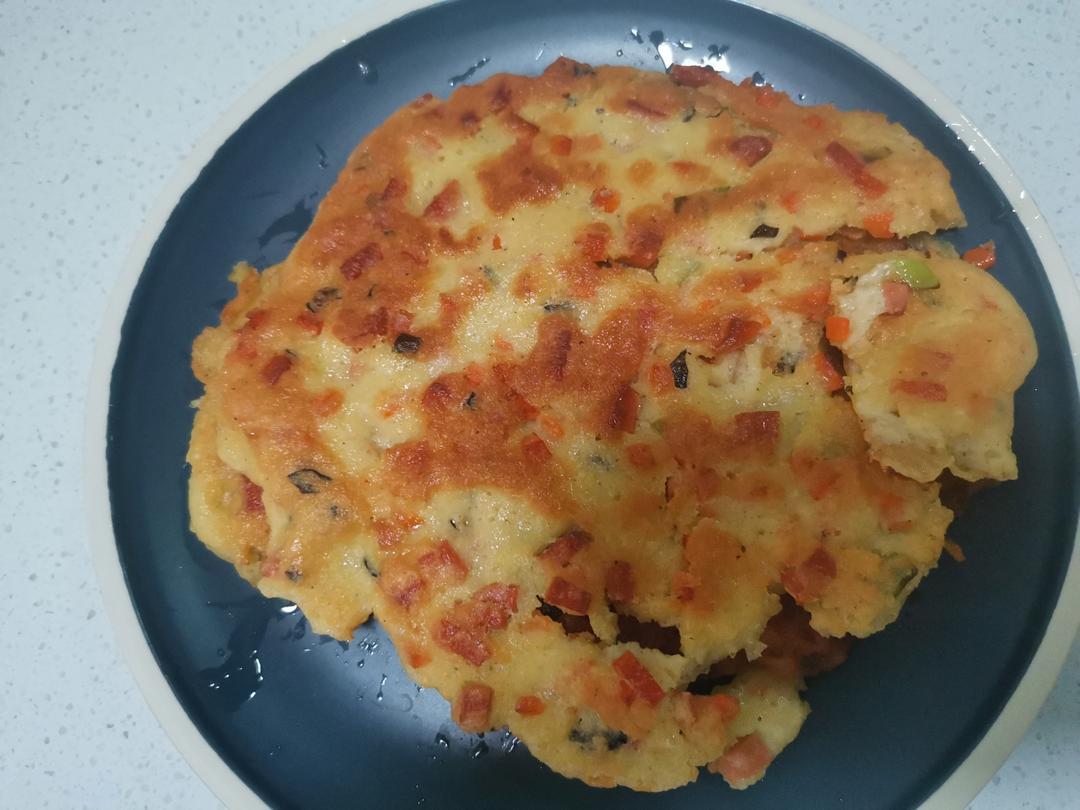 人见人爱好吃香喷喷的豆渣饼🤭🤭🤭