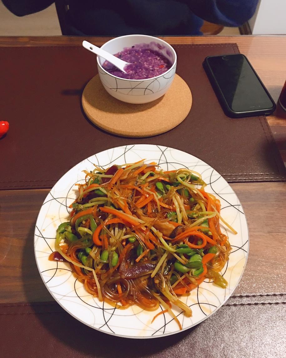 堂妈小厨——简易韩式炒杂菜