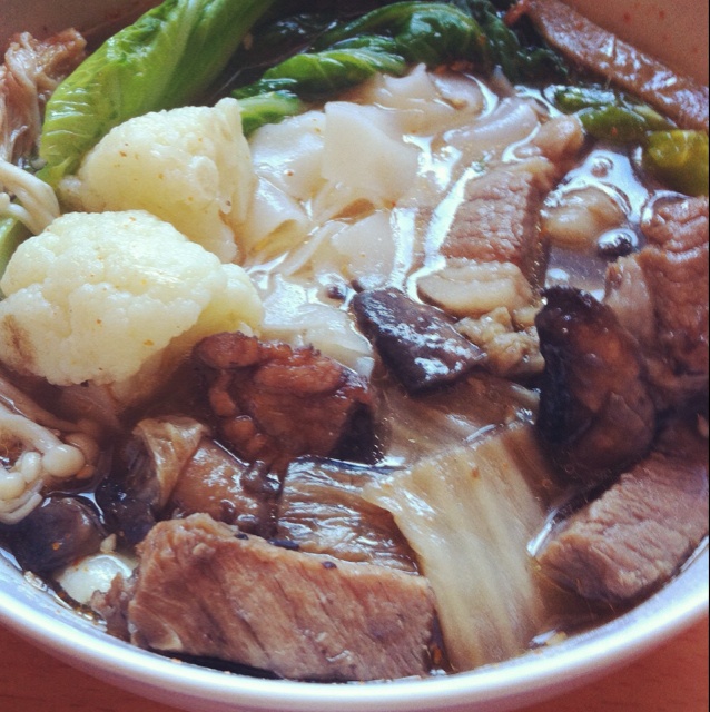 早餐精神牛腩面