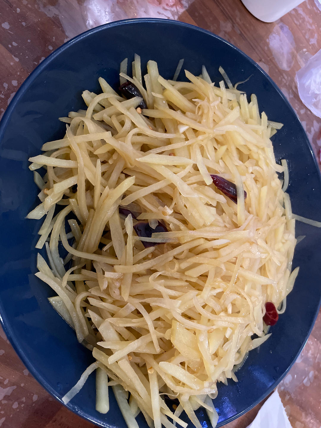 你炒的土豆丝和别人炒的土豆丝