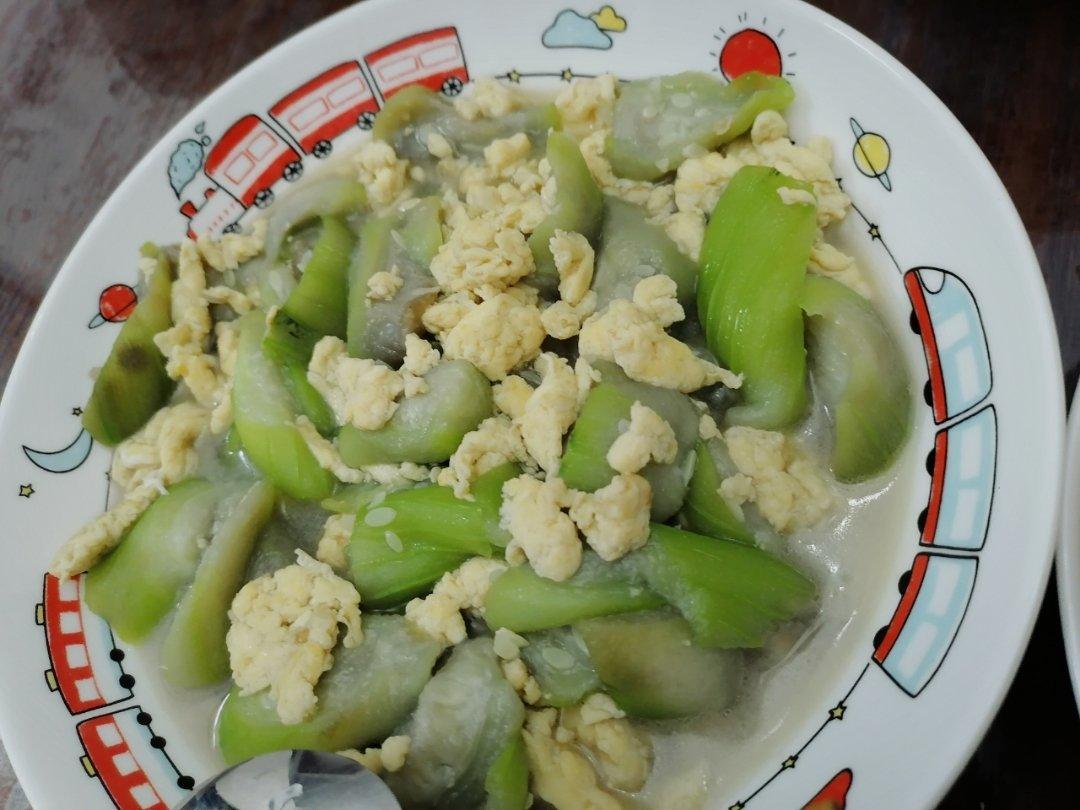 丝瓜炒蛋