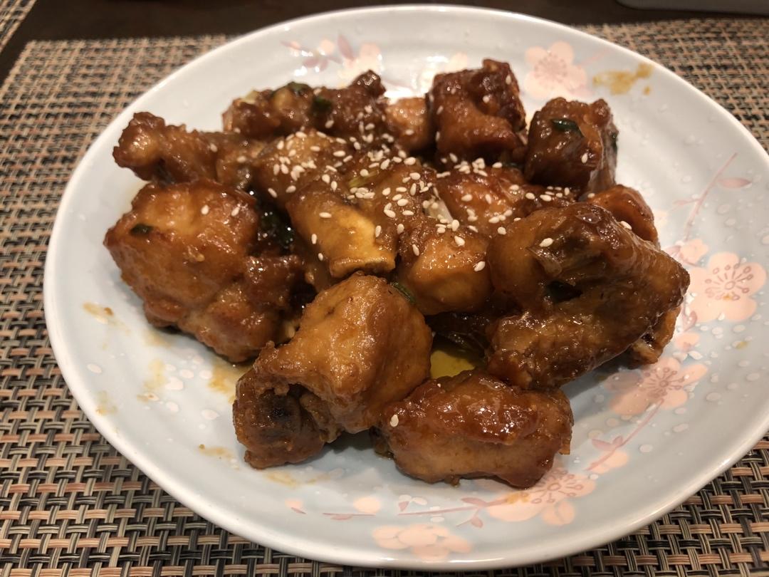 糖醋排骨（油炸版）