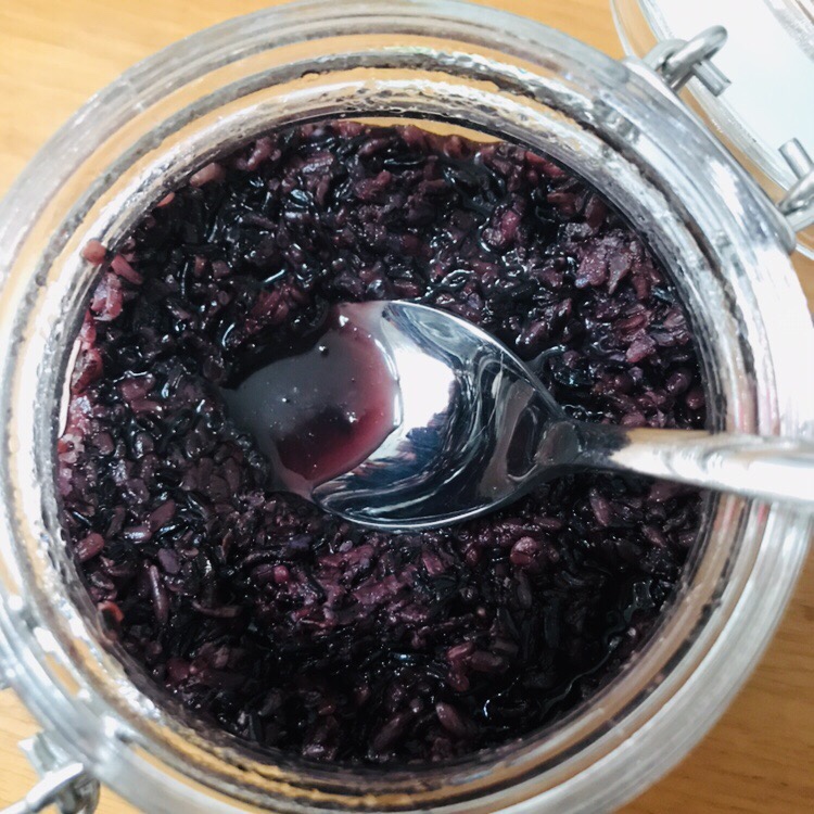 紫米酒酿