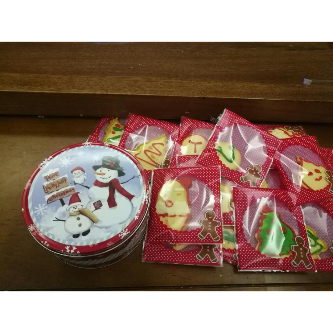 圣诞老人圣诞节系列糖霜饼干