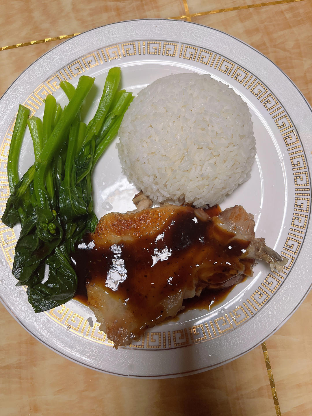 香煎鸡扒饭的做法