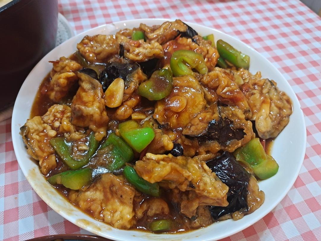 比饭馆好吃的烧茄子
