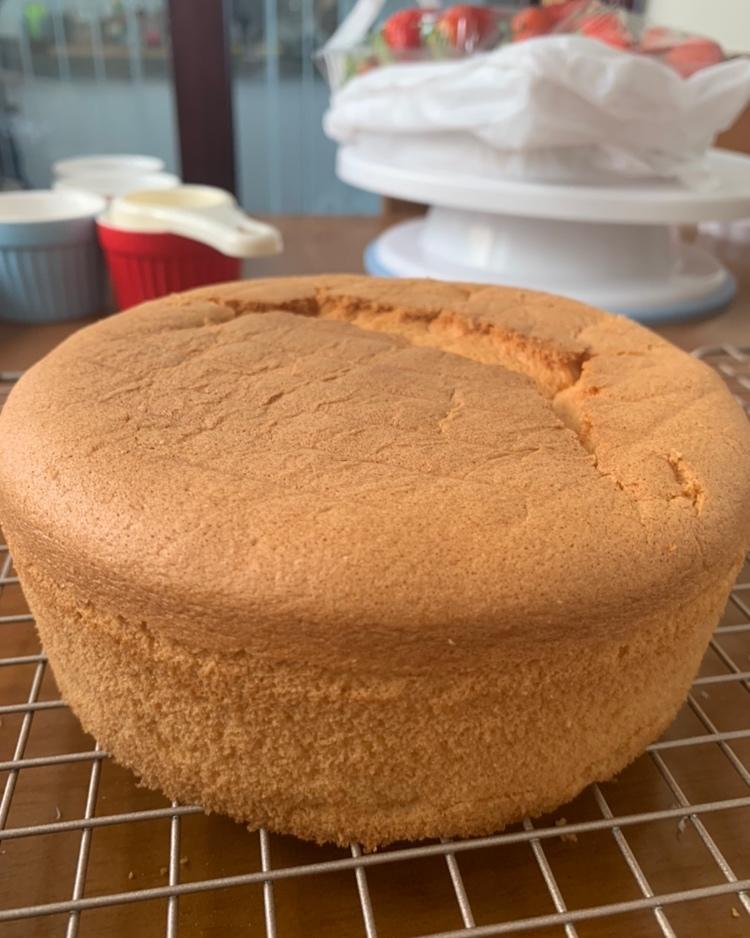 《Tinrry+》戚风蛋糕（6寸配方）（基础、超详细教程）