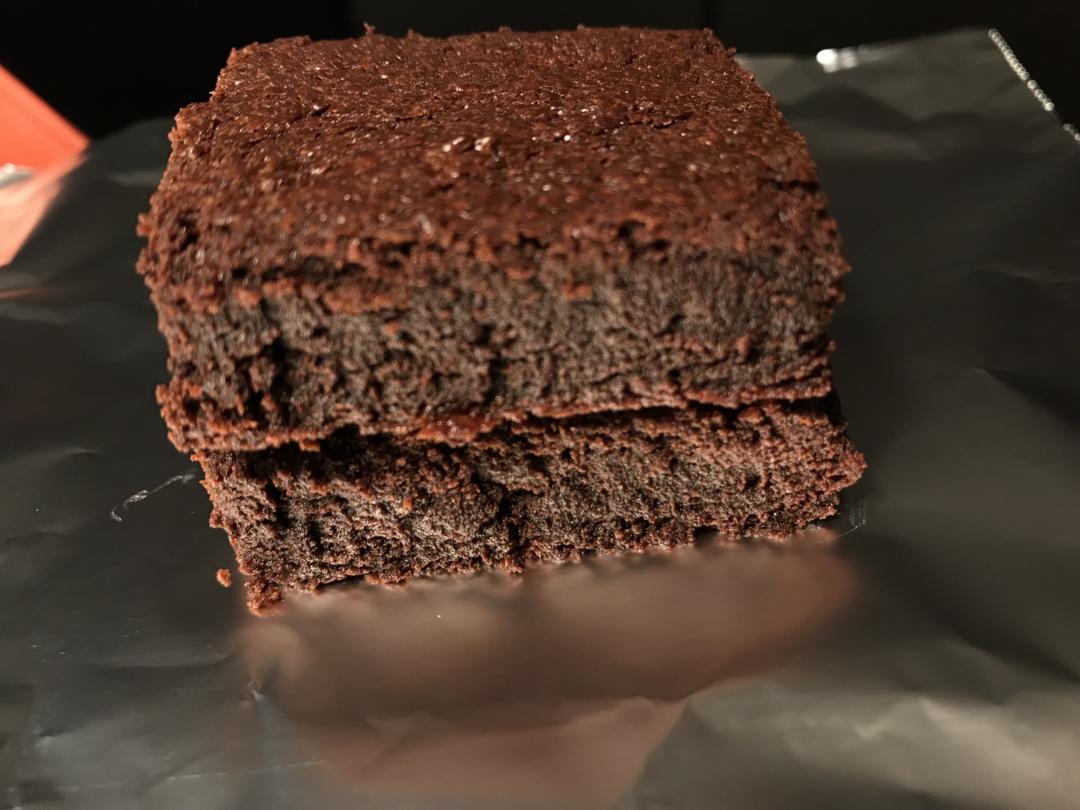 超浓厚软糖质地的布朗尼 - Fudgy Brownies (减糖版)