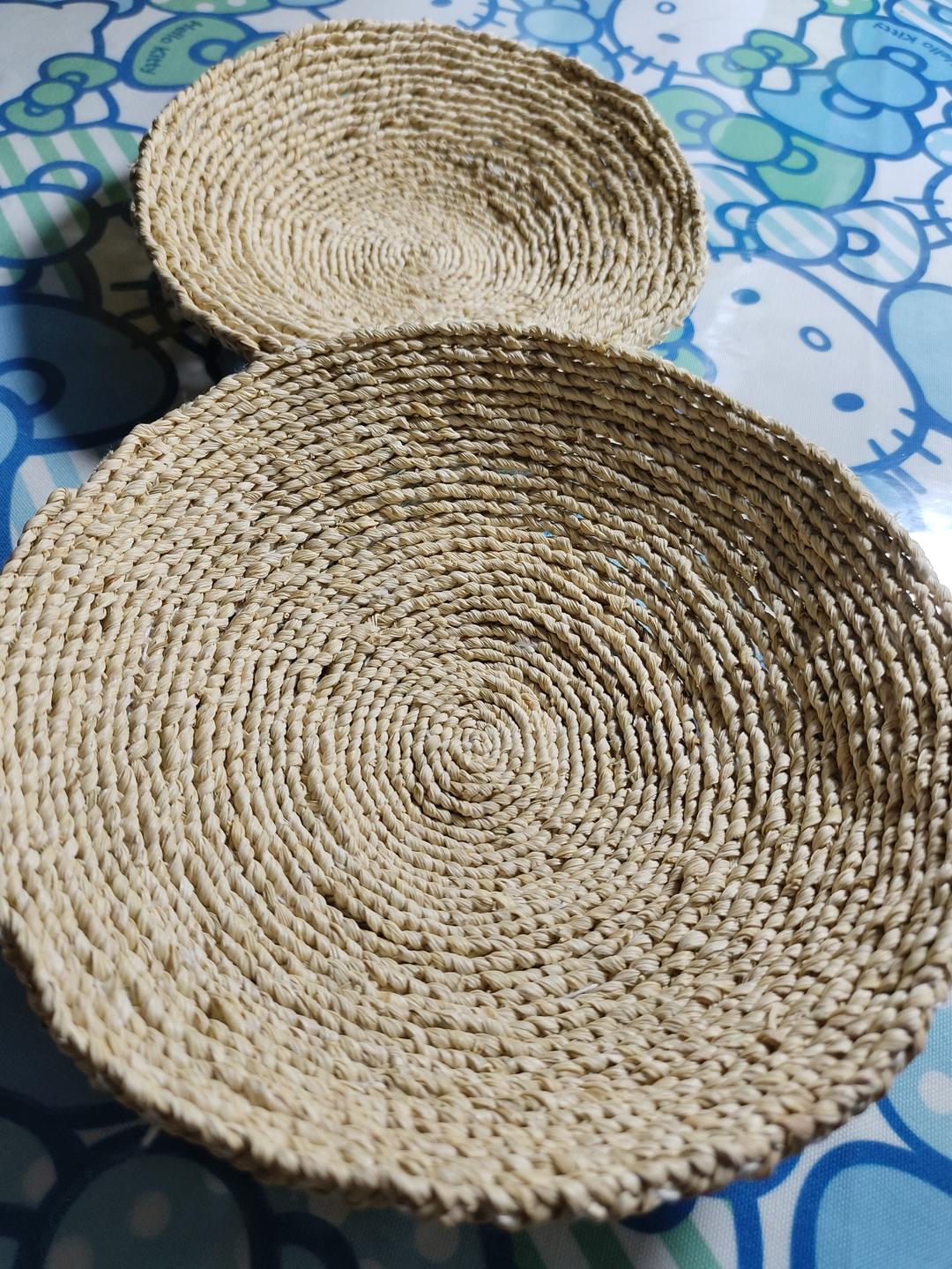 废物利用-玉米叶子餐垫