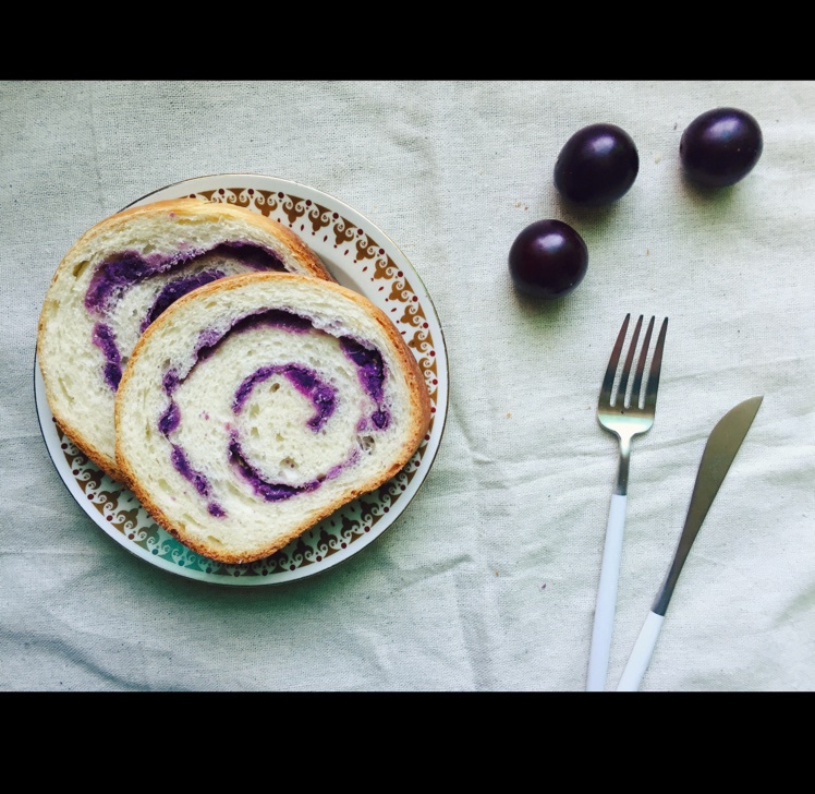 紫薯吐司
