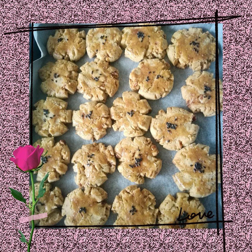 给父母做一份儿时爱吃的“老点心”——桃酥（多动图，孔瑶的食谱）