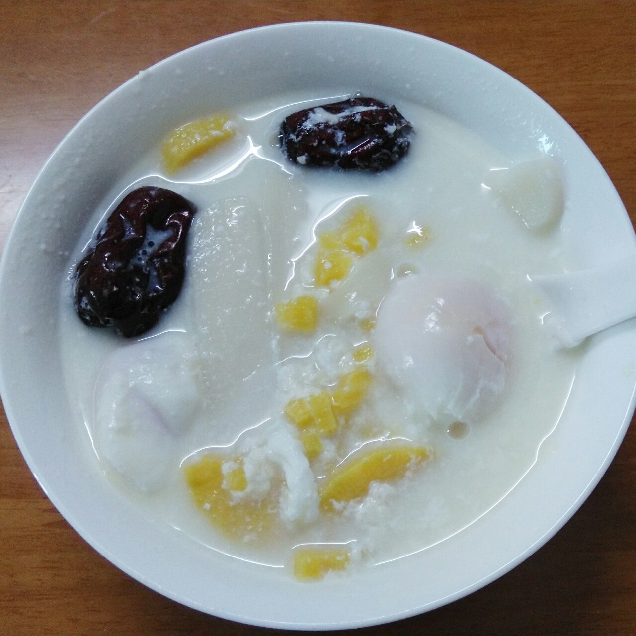 牛奶红薯糖水