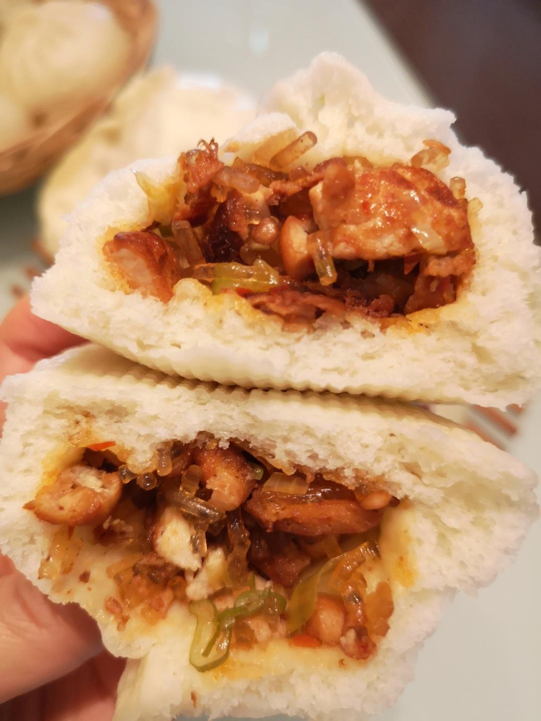 豆腐粉条蒸包