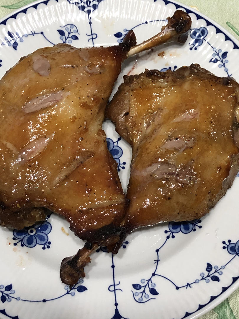 【曼食慢语】蜜汁烤鸭腿
