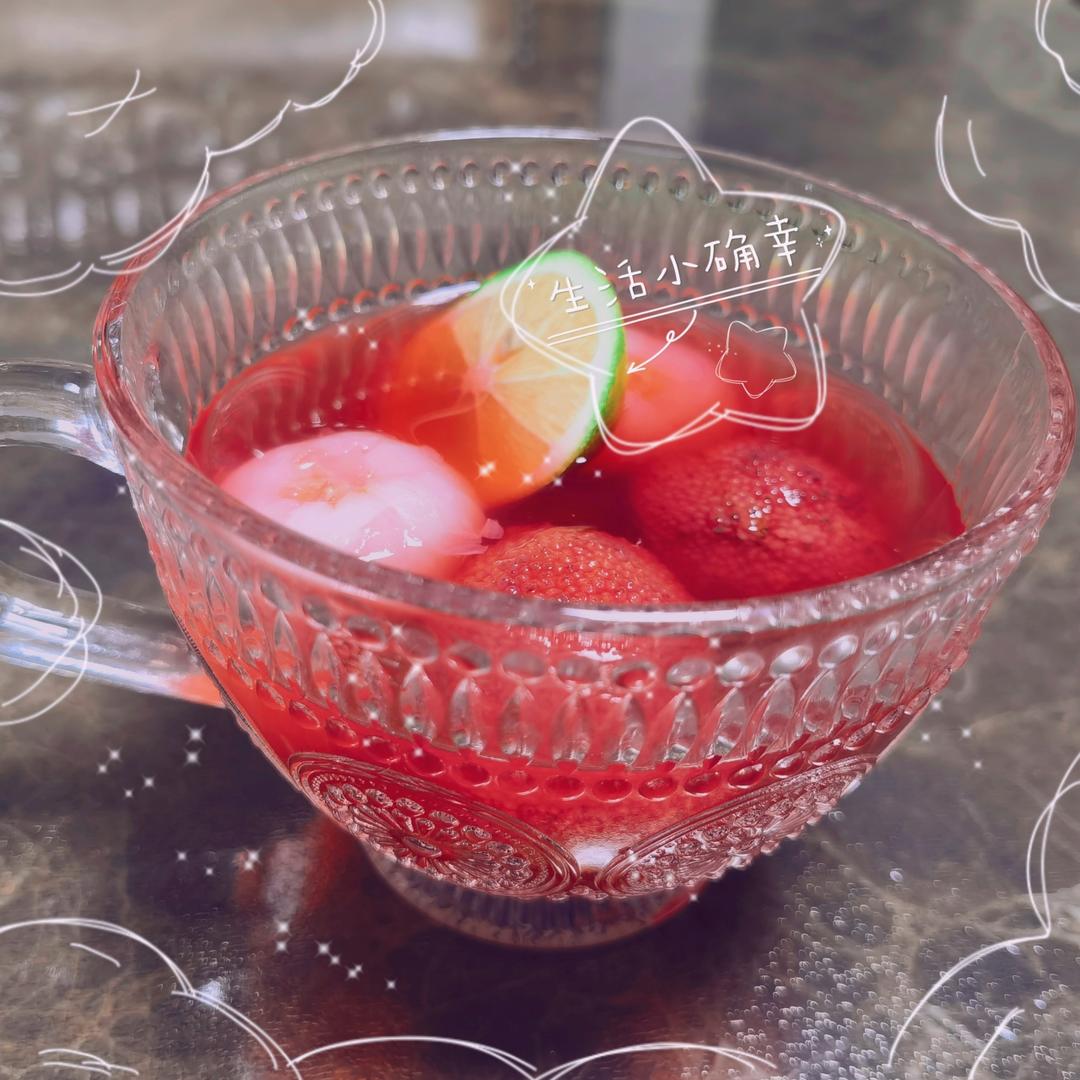 杨梅荔枝饮(故宫下午茶)