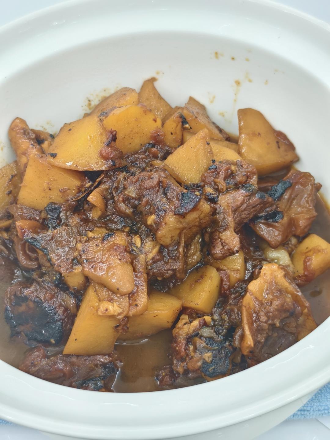 番茄土豆炖牛腩