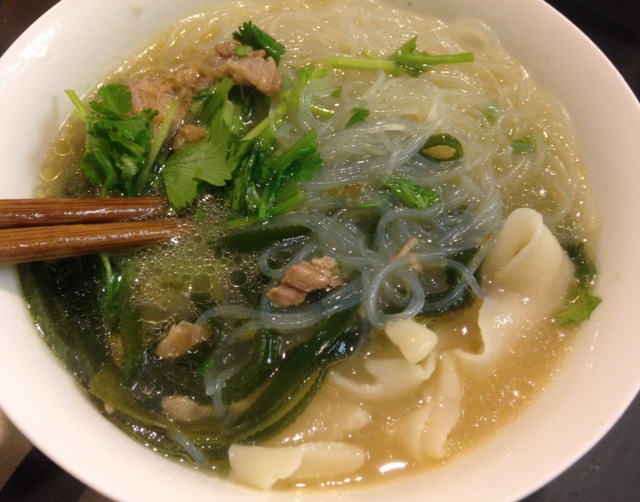 滋补羊肉烩面