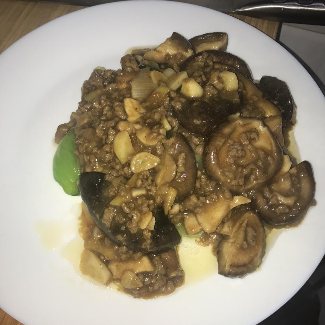 蚝油香菇小油菜