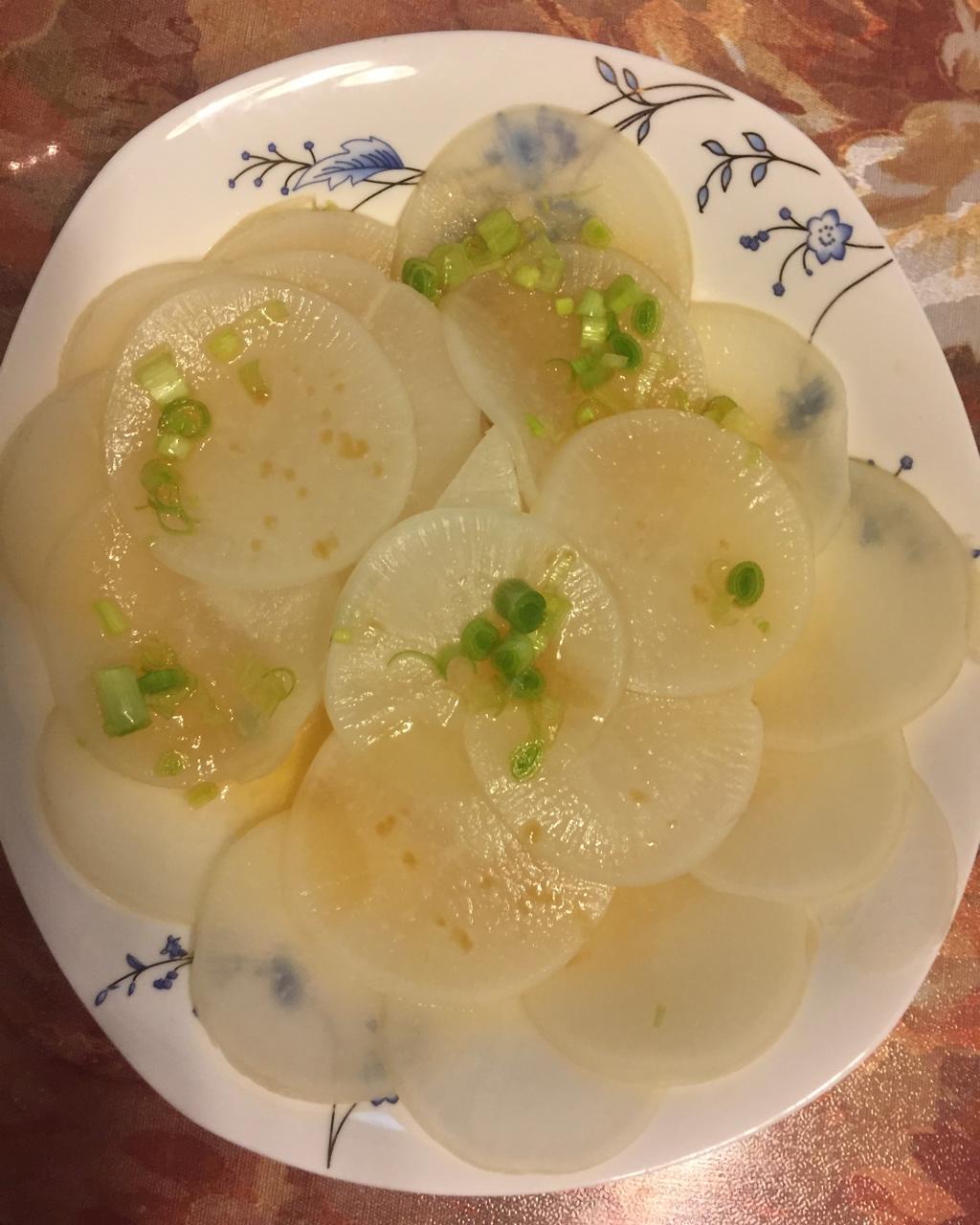 清蒸白萝卜