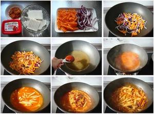 韩国经典料理——辣炒年糕的做法 步骤5
