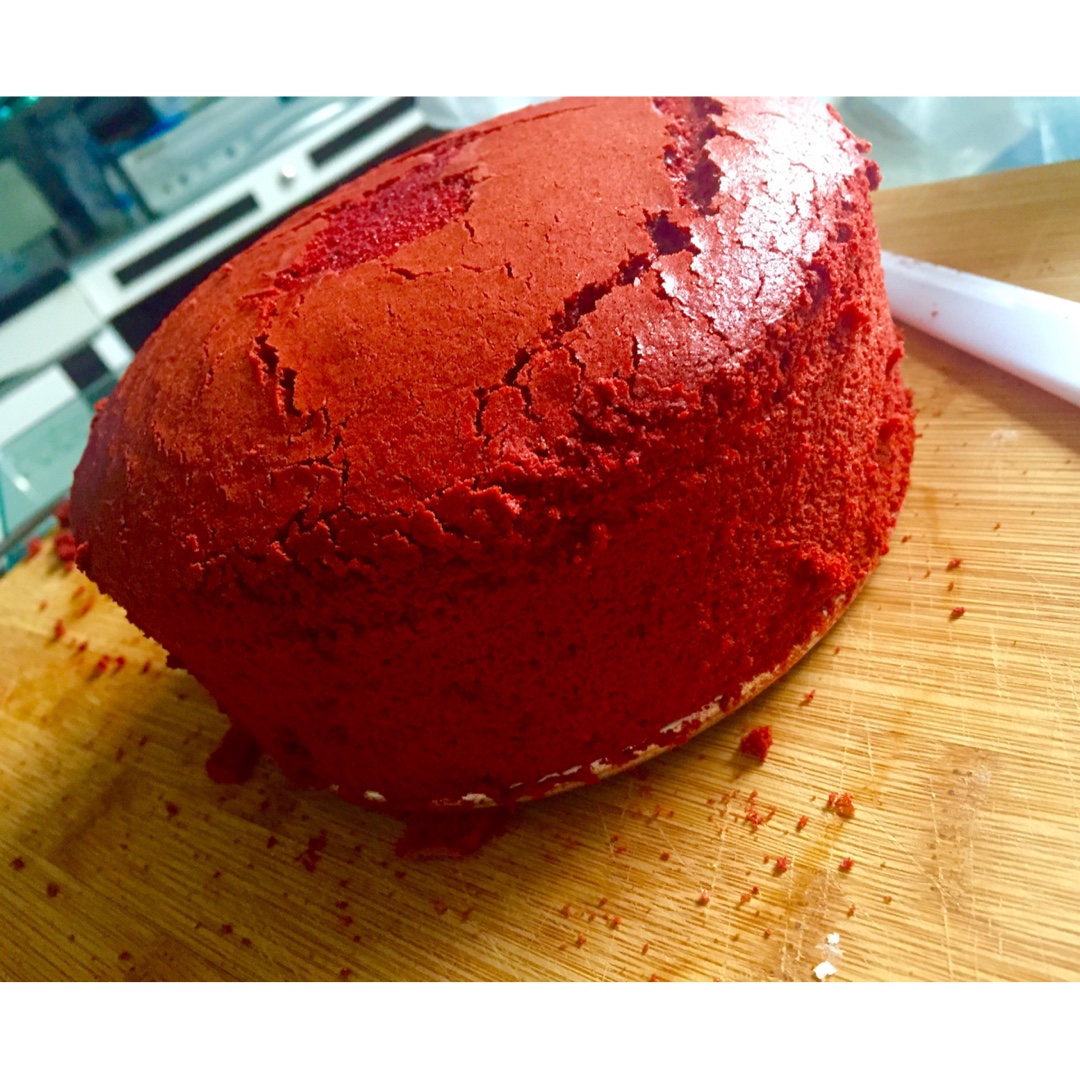 暖心红丝绒蛋糕［6寸绵软戚风版 ］