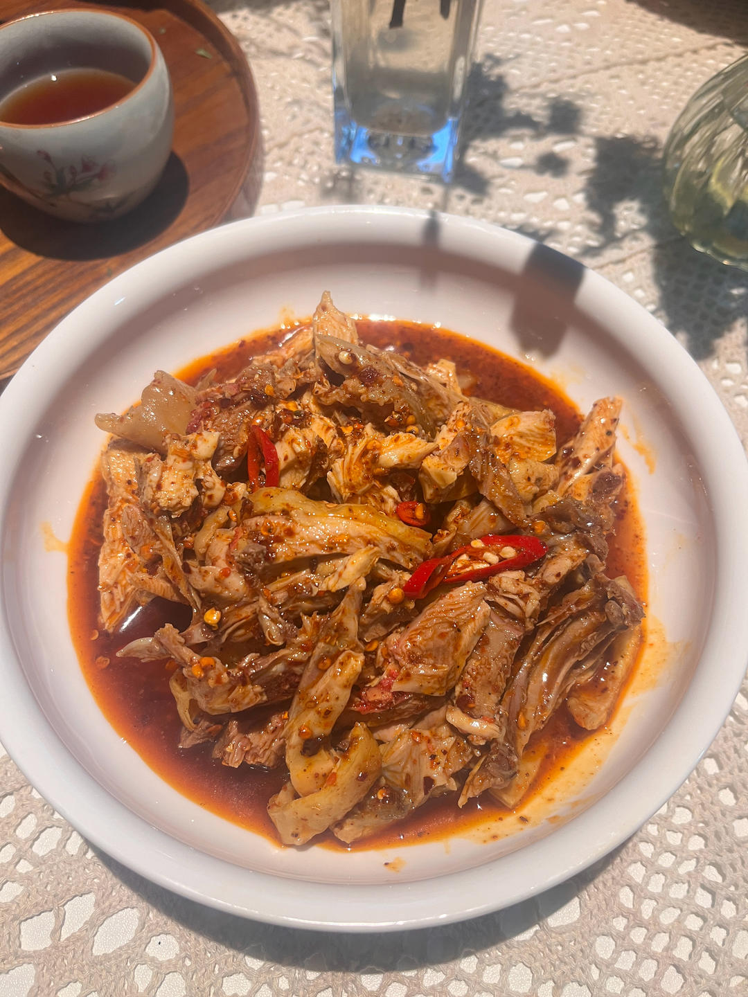 麻辣凉拌鸡，独家秘方，四川红油凉拌鸡肉，正宗的邛崃钵钵鸡