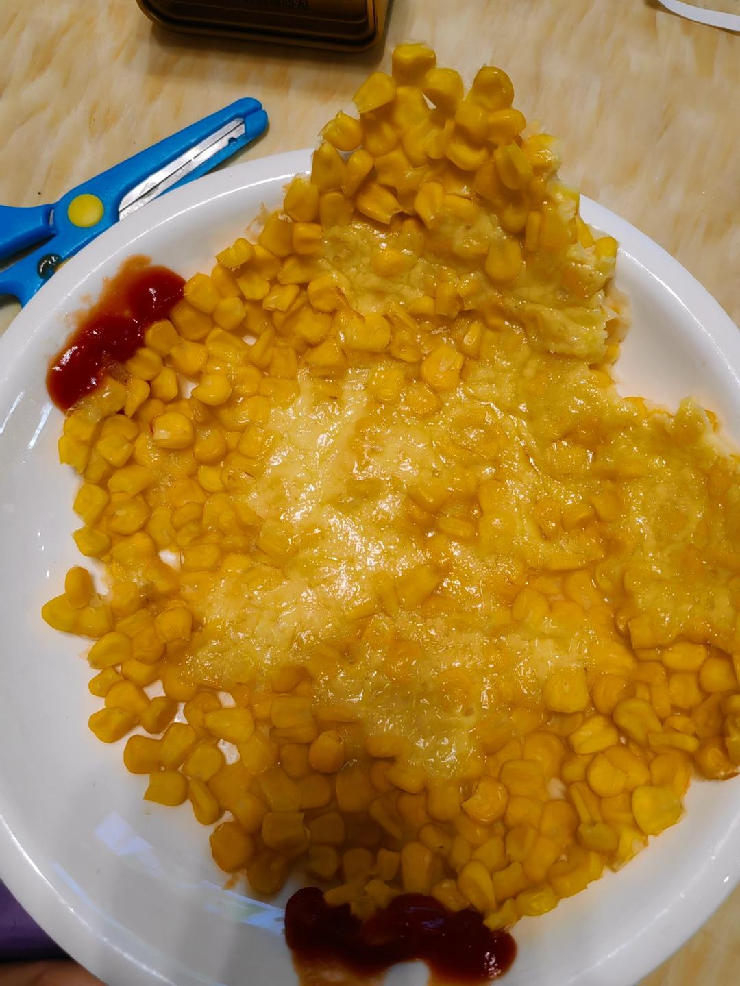 黄金玉米烙