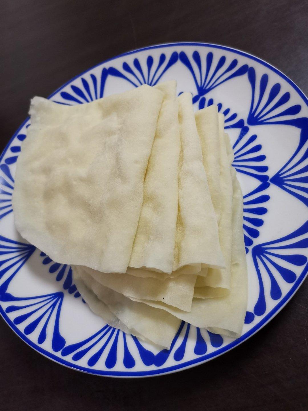 卷菜我最爱水烙馍（河南人最后的倔强👀）
