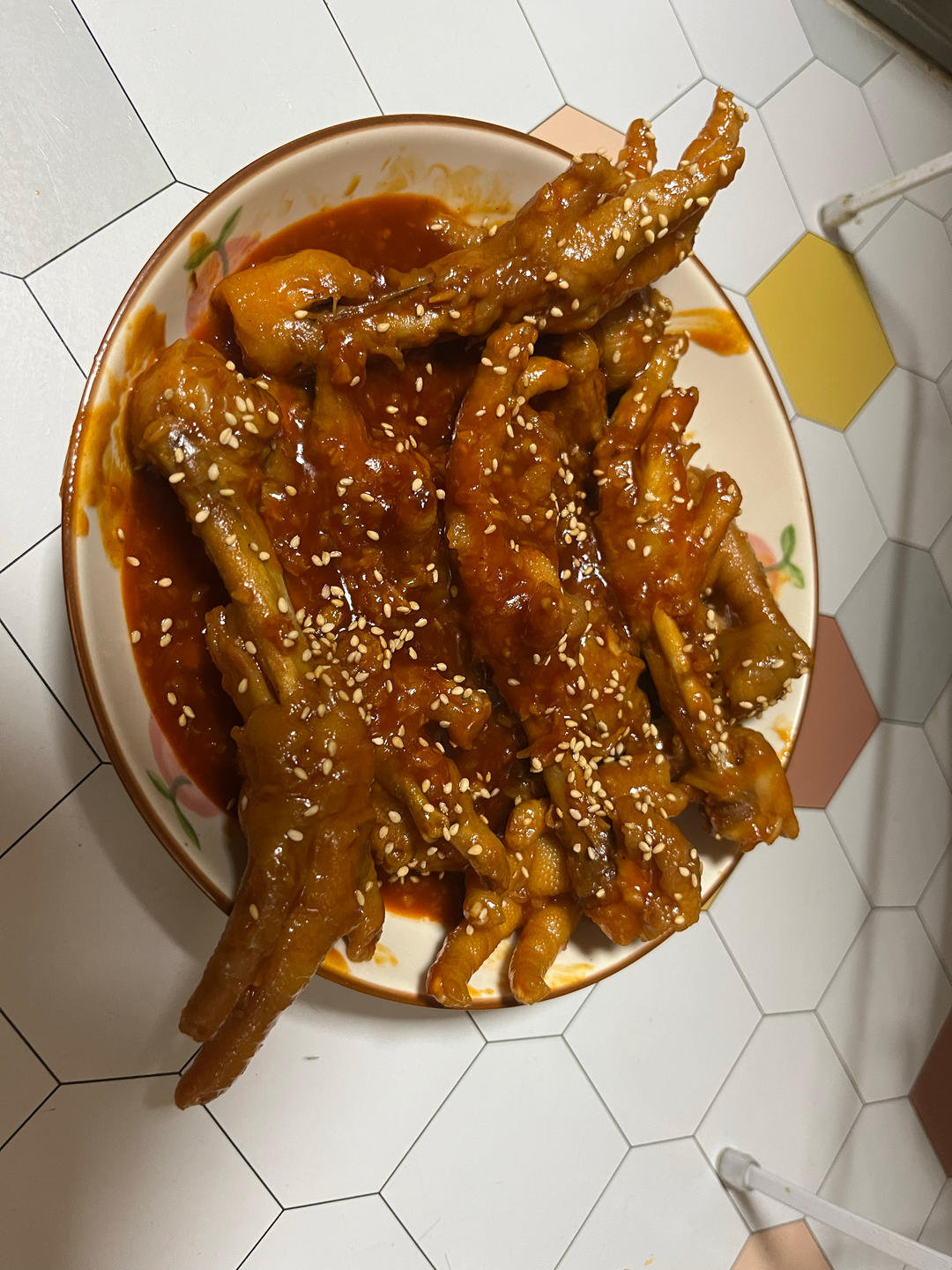 韩式辣酱鸡爪