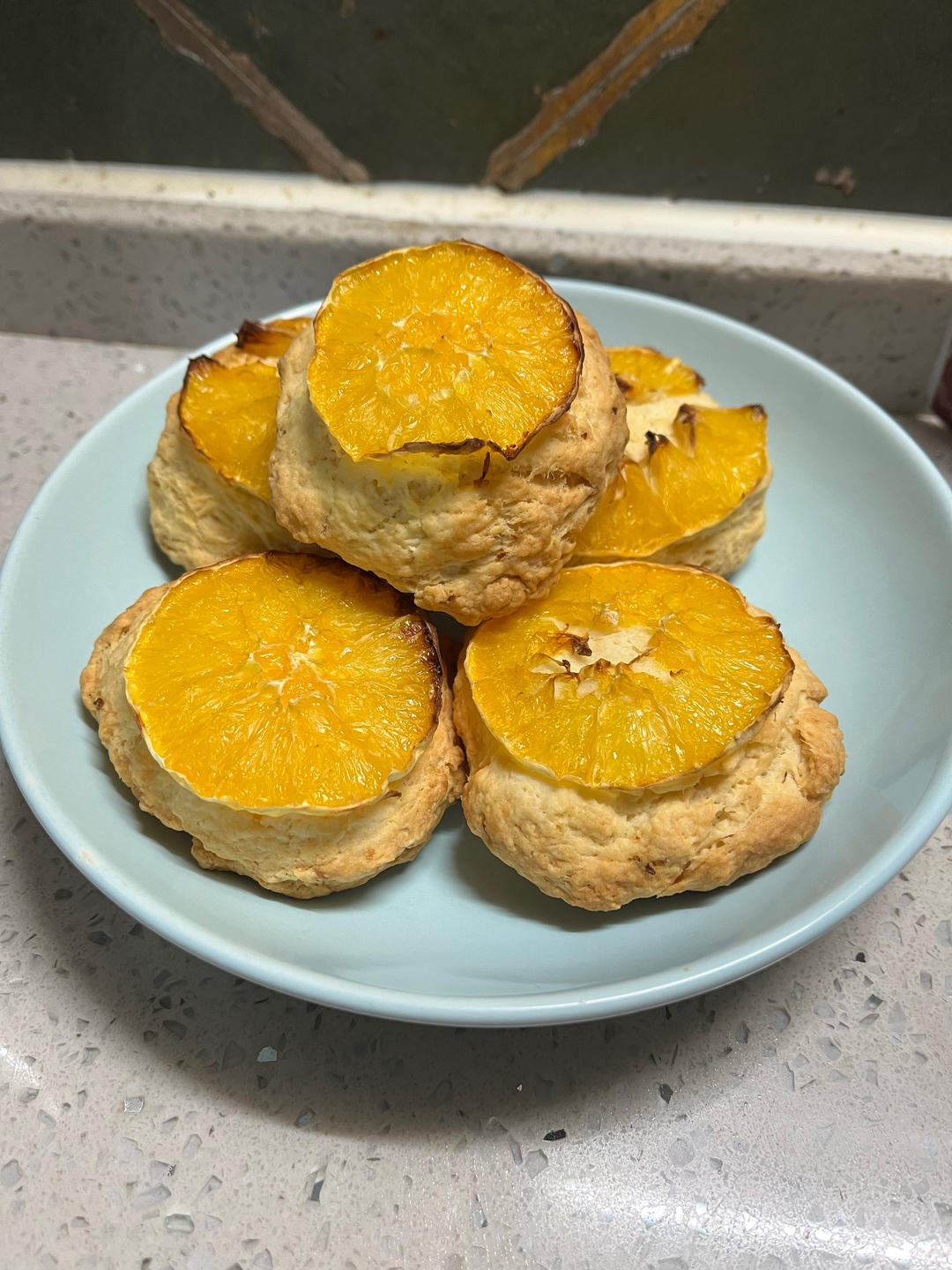 酥松的香橙司康