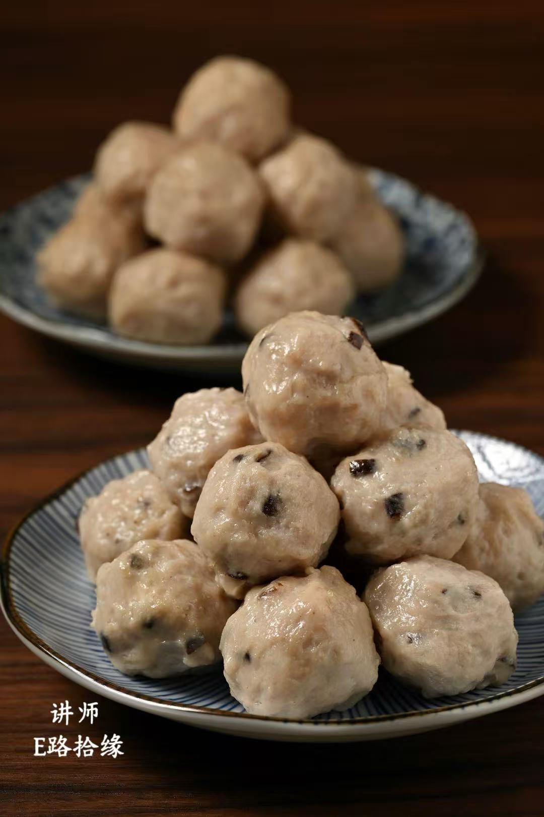 香菇猪肉丸&纯正鸡肉丸