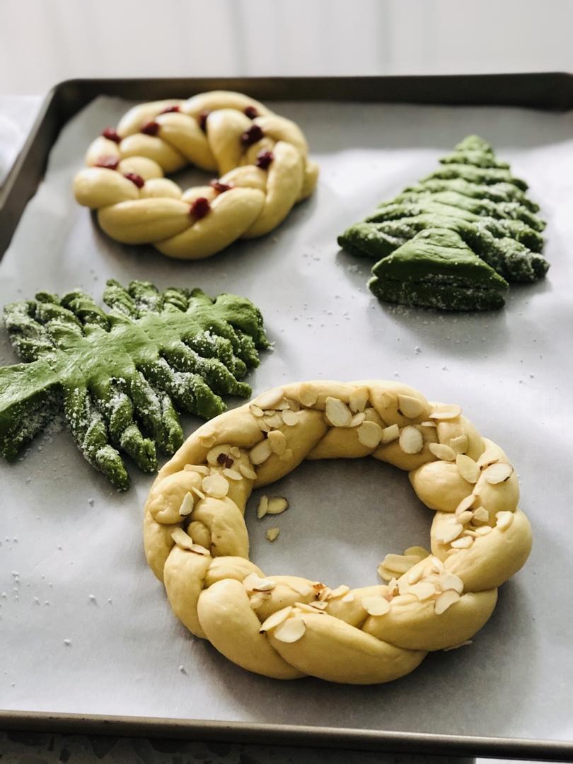 圣诞树面包【不藏私】