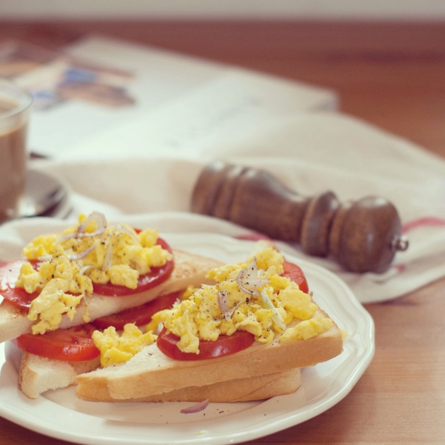 吃早餐是一种rock & roll的style